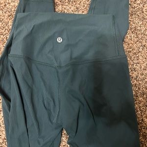 lululemon ribbed align 25’ leggings